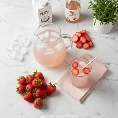 Starbucks Pink Drink Recipe – Refreshing Summer Beverage - cooking process