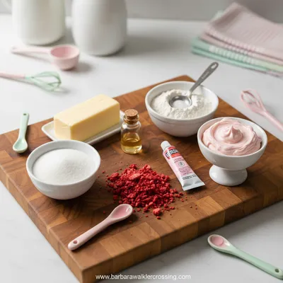Strawberry Kiss Cookies - cooking process