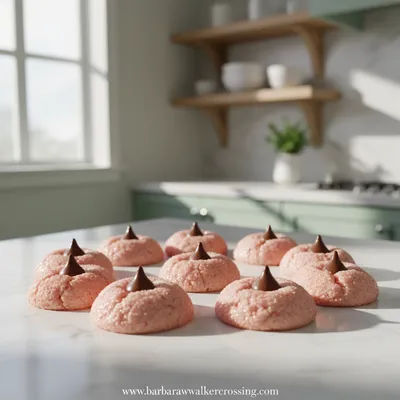 Strawberry Kiss Cookies