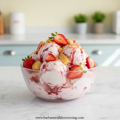 Strawberry Shortcake Ice Cream Recipe