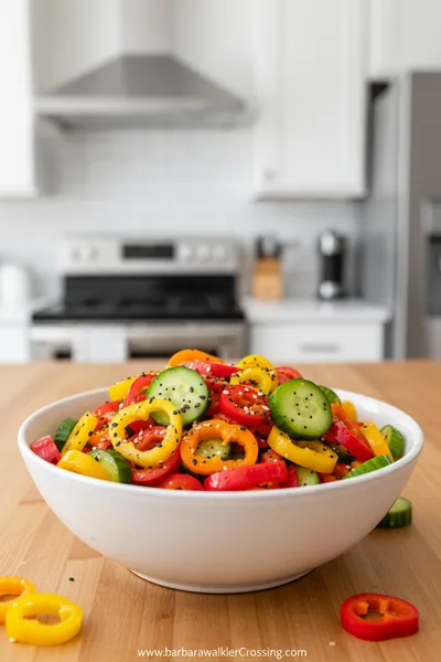Sweet Pepper Salad Recipe