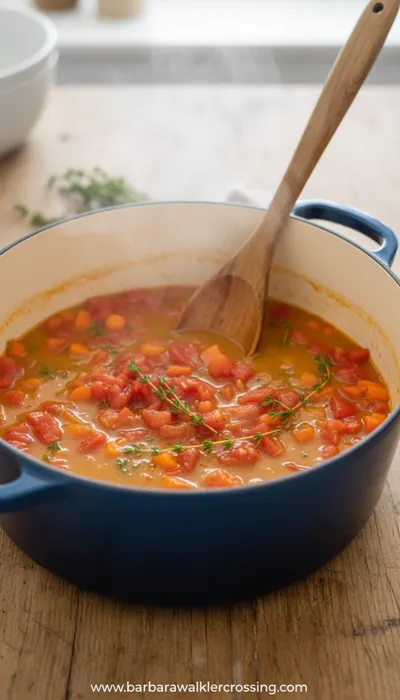 Tomato Carrot Soup Recipe - ingredients preparation