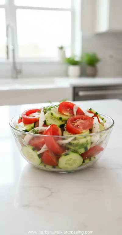 Tomato Cucumber Onion Salad