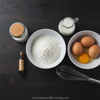 Traditional Fluffy Japanese Souffle Pancakes - cooking process