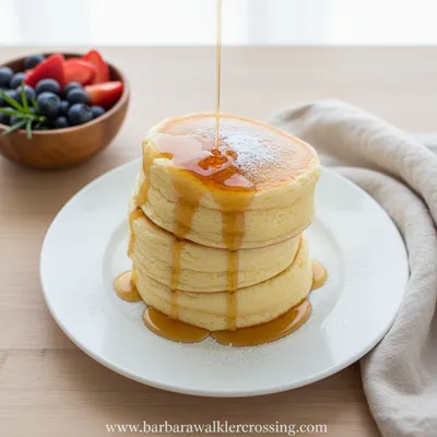 Traditional Fluffy Japanese Souffle Pancakes