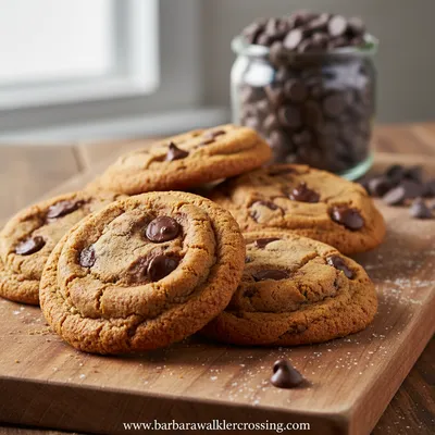 Ultra Thick Bakery Style Chocolate Chip Cookies