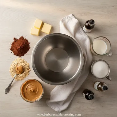 Vintage No-Bake Cookies Recipe - cooking process