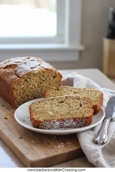 Best Ever Gluten Free Zucchini Bread - ready to serve